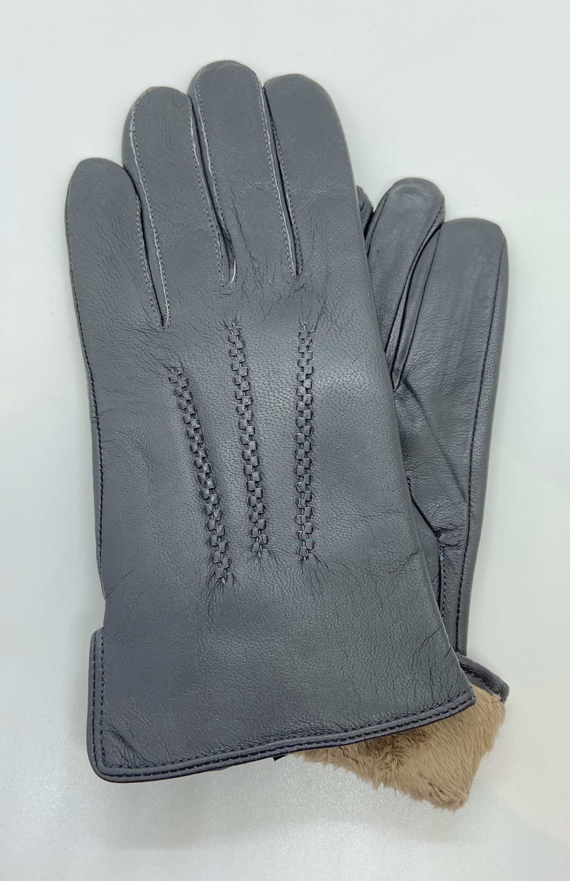 guantes de cuero para hombre