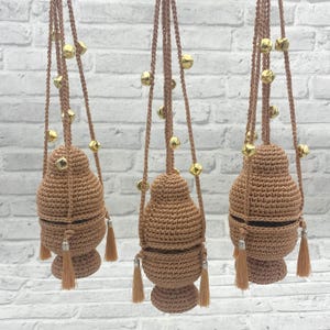 Crocheted Censer Set: Kids Pretend Play Incense Burner
