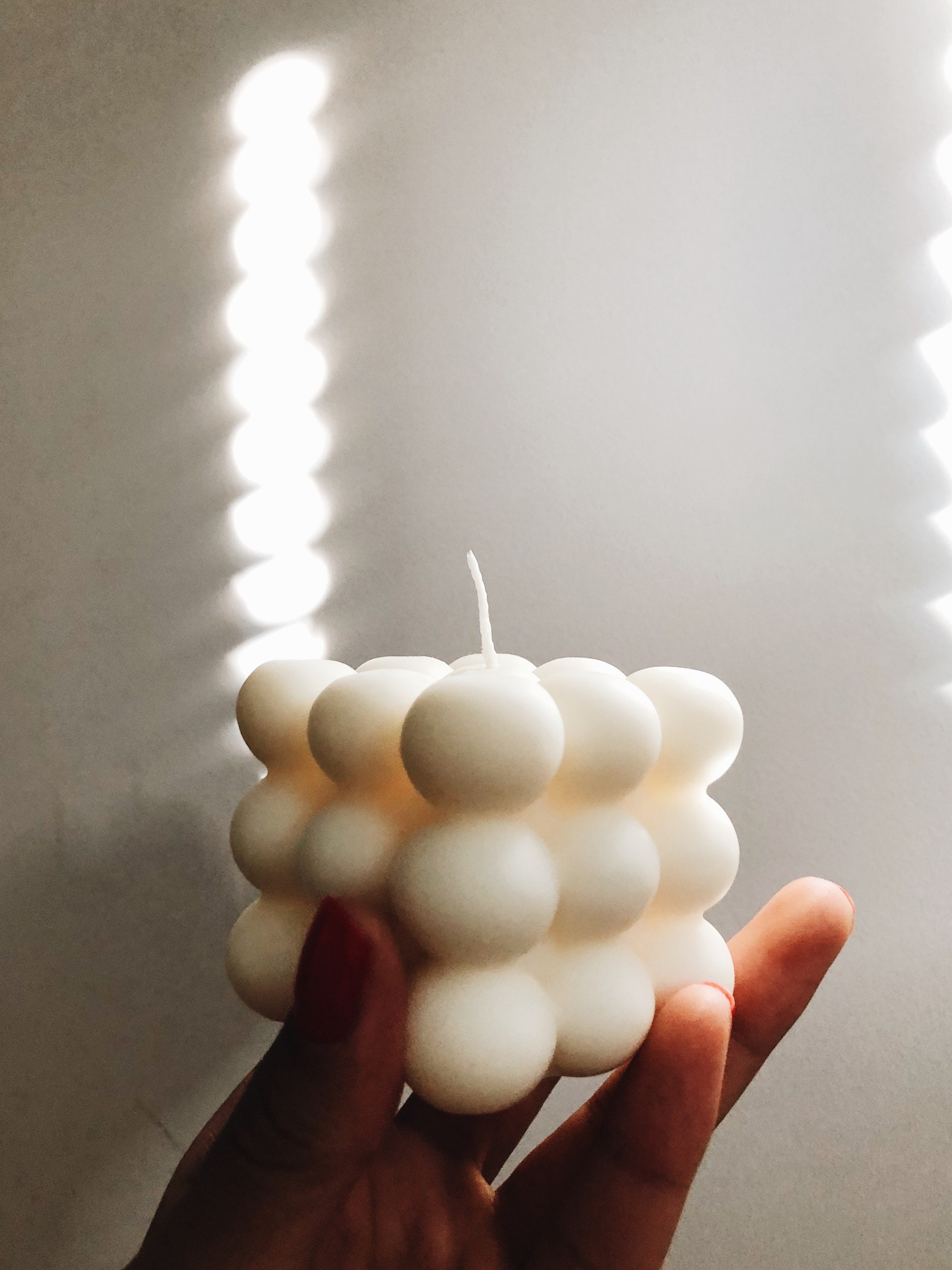 The Bubble Candle / Lavender / Camomile / Jasmine /Unscented/ Etsy