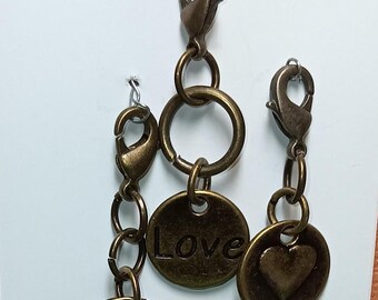 Bronzed Love Stitch Marker Sets
