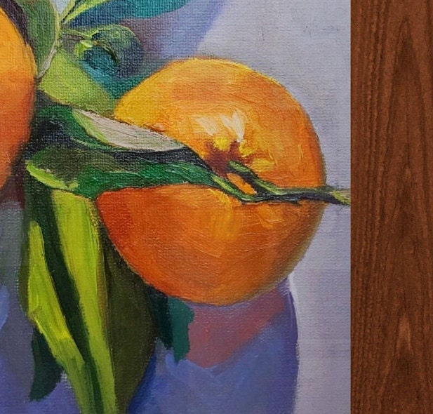 Fruit Oranges Painting Original Food Oil Painting Fruit Etsy