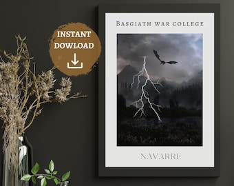Fourth Wing, instant digital download art print, Iron Flame, Onyx Storm printable wall decor