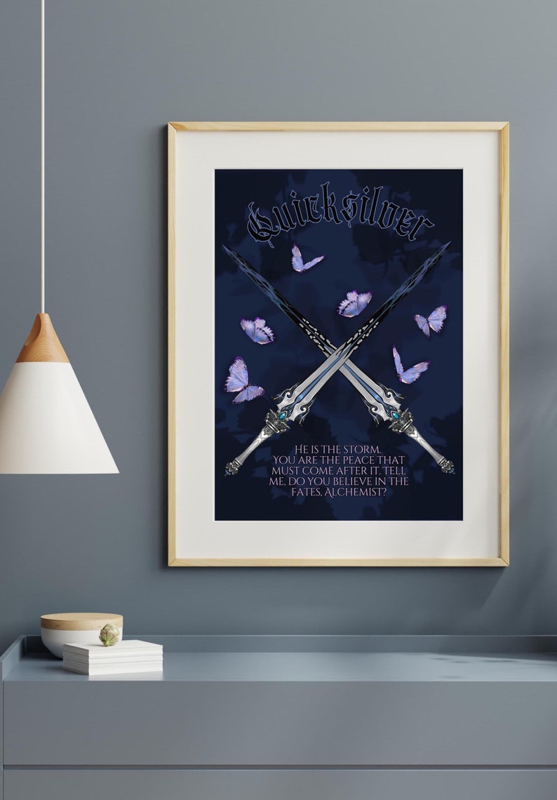 Quicksilver Art Print, Callie Hart, Quicksilver Instant Digital ...