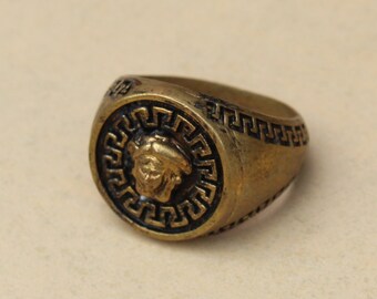 Medusa Head Ring, Biker ring, Man Medusa Gothic rings. Greek Mythology Rings, signet Ring, Medusa Silver Men Jewelry, Ring for men
