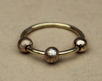 Spinner Fidget ring for anxiety, Sterling silver thumb rings Dainty midi ring Above knuckle ring Stacking ring rose gold ring