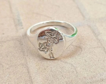 May Birth flower Ring, daisy ring, Silver Floral Rings, Mom Ring, Mother Day Gift, Bridesmaid Gift