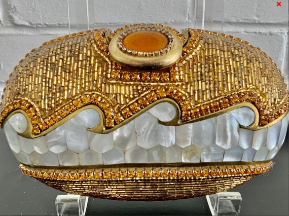 Minaudière Bag, Vintage Mother of Pearl - image 2