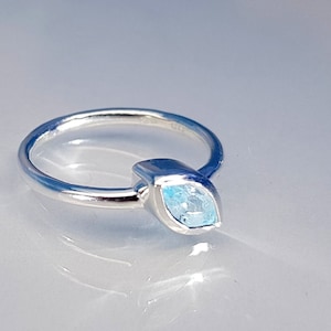 Ring Topaz 925 Silver