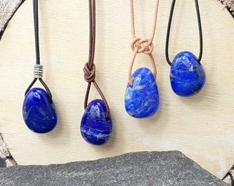 Lapis Lazuli Necklace - Etsy