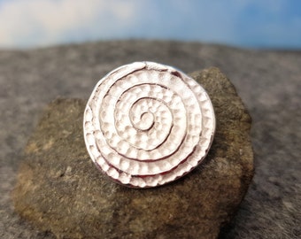 Anhänger Spirale Silber