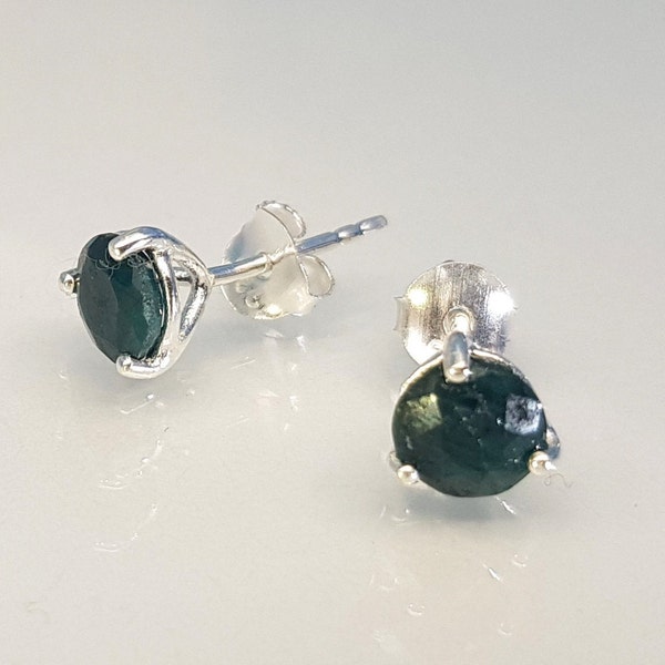 Ohrringe Jade 925 Silber