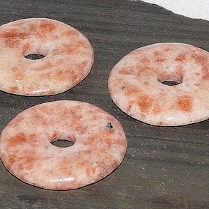 Donut Sunstone Exchange Jewelry, necklace, pendant, Anhänger, Exchange Jewelry