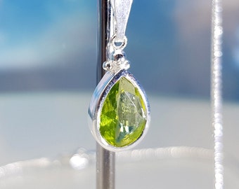 Anhänger Peridot Silber