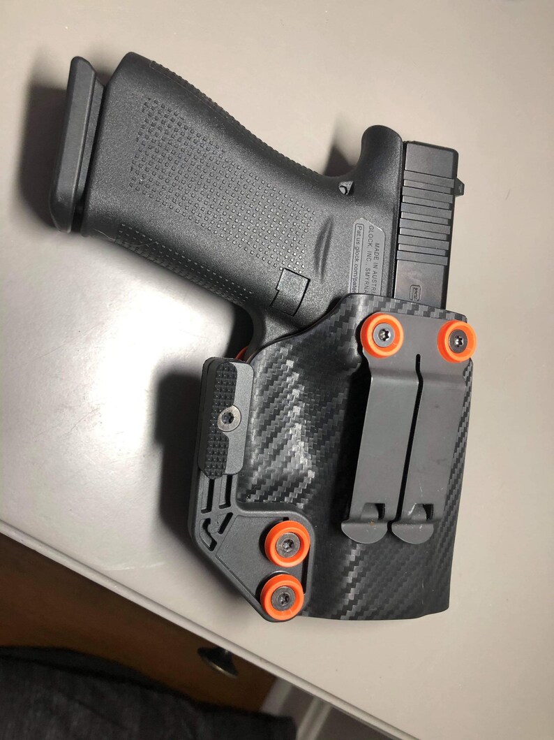 Glock 43x MOS Kydex IWB Holsters Dual layer Single Monoblock Etsy