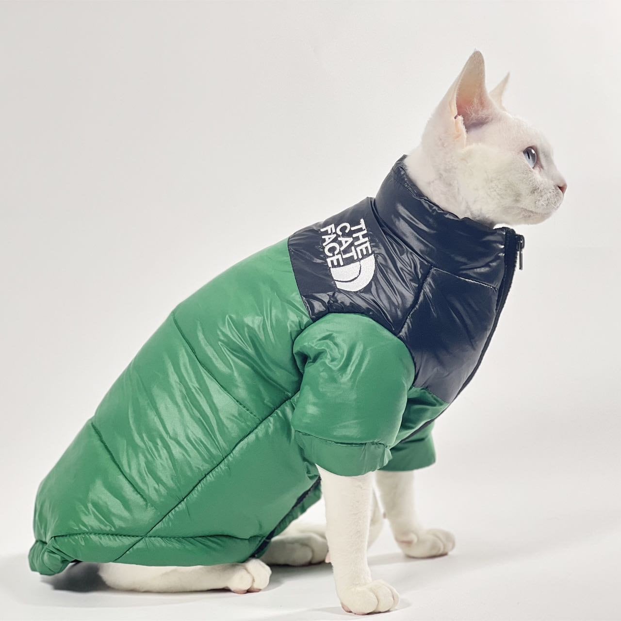 cat puffer jacket