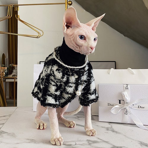 Sphynx Cat Thicken Jacket to Keep Warm 
