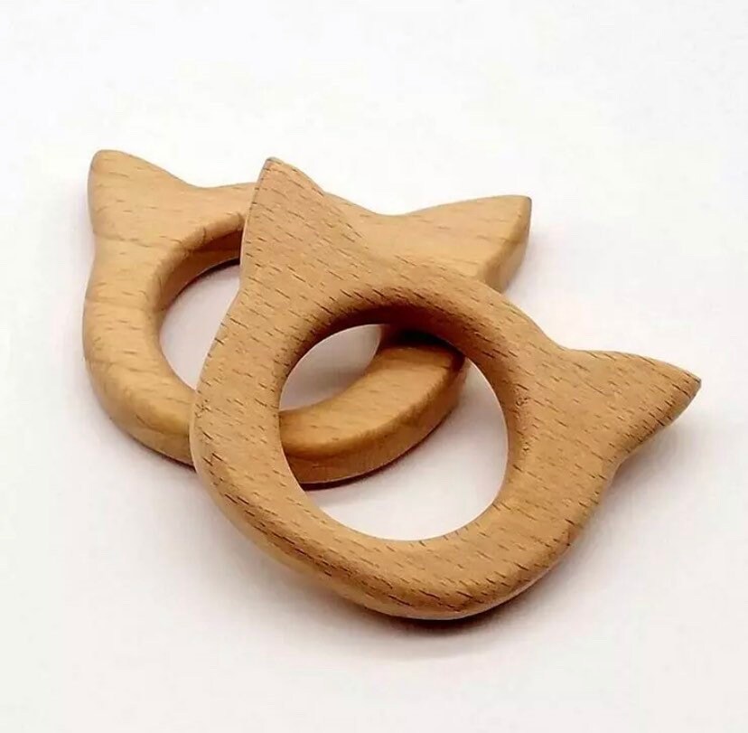 Natur Unfertiger Holz Baby Anhänger/ Holz formen/ | Etsy