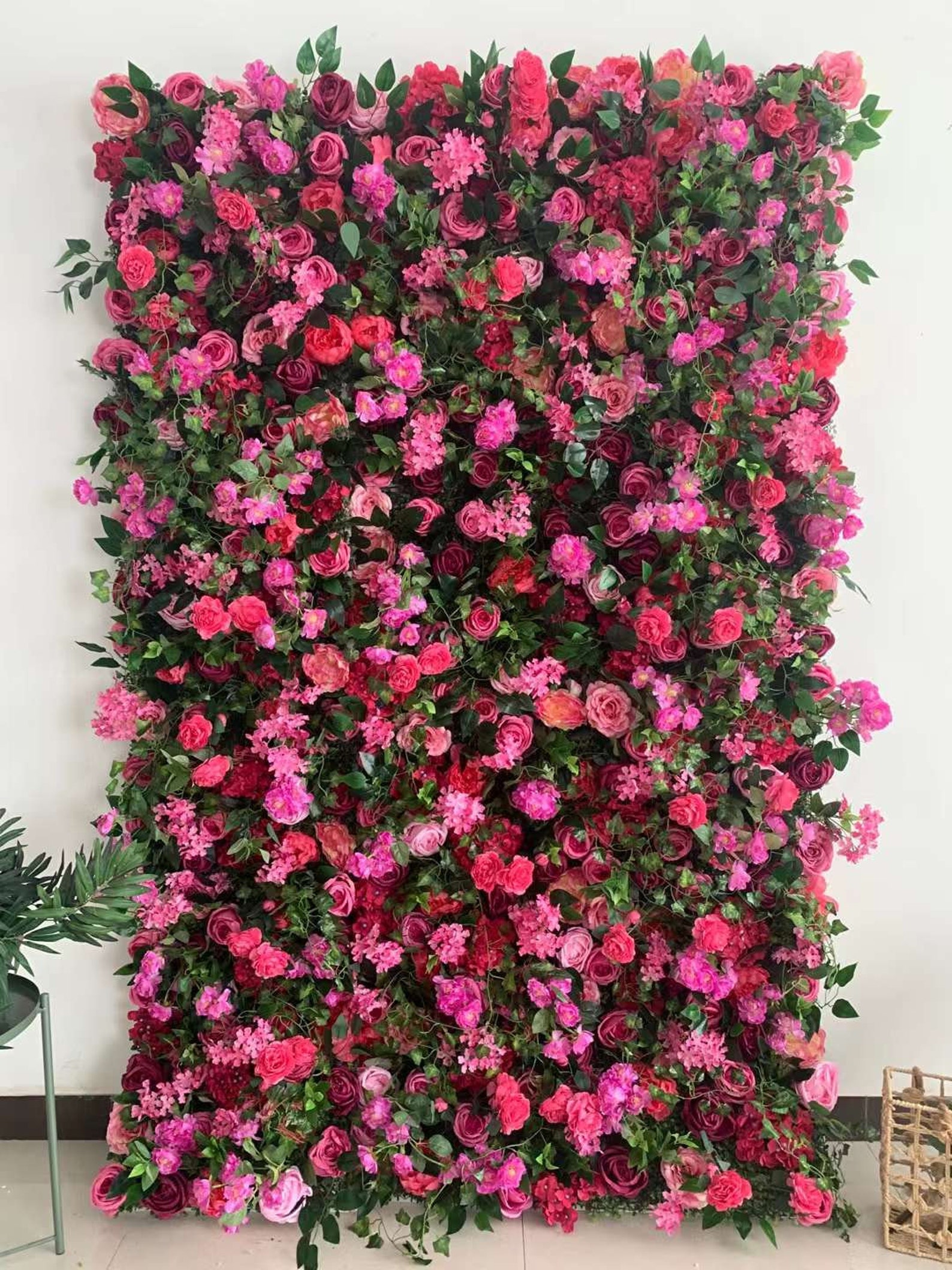 Image of Wedding Flower Wall