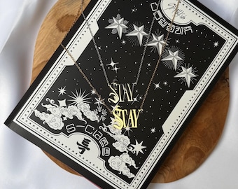 Stray Kids STAY Necklace – Kpop Fan Jewelry in Silver & Gold