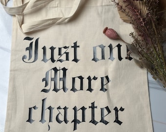 Just one more chapter | reader | bookish merch | spicy books | boeken | bookadict | one more chapter | bookish things