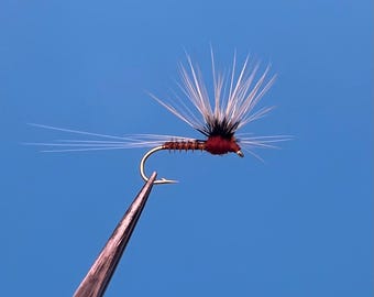 Hackle Stacked Rusty Spinner #1, 3-pack