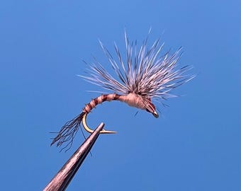 March Brown Hackle Stacked Emerger, 3-pack