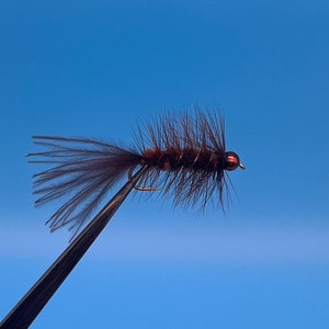 Brown Wooly Bugger, 3-pack