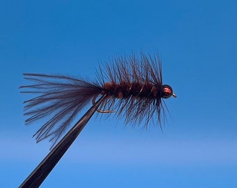 Brown Wooly Bugger, 3-pack