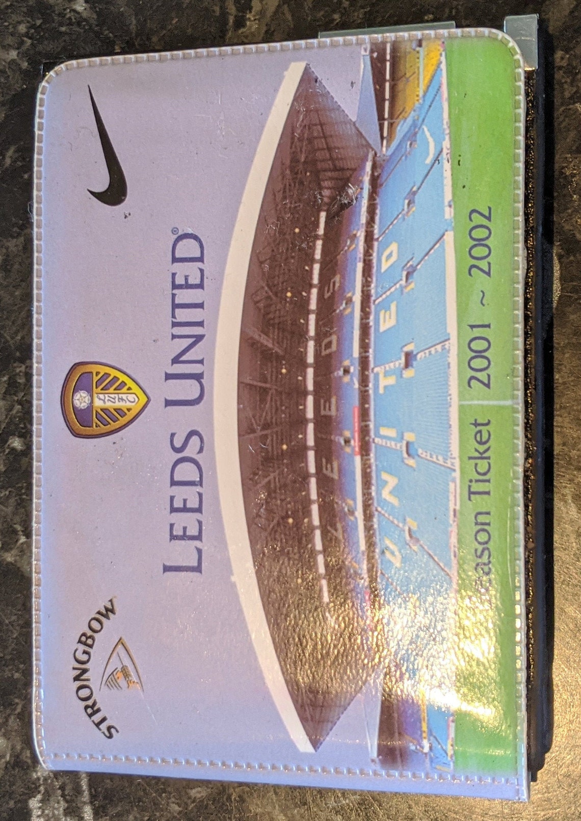 Leeds united 2001-02 season ticket - Etsy