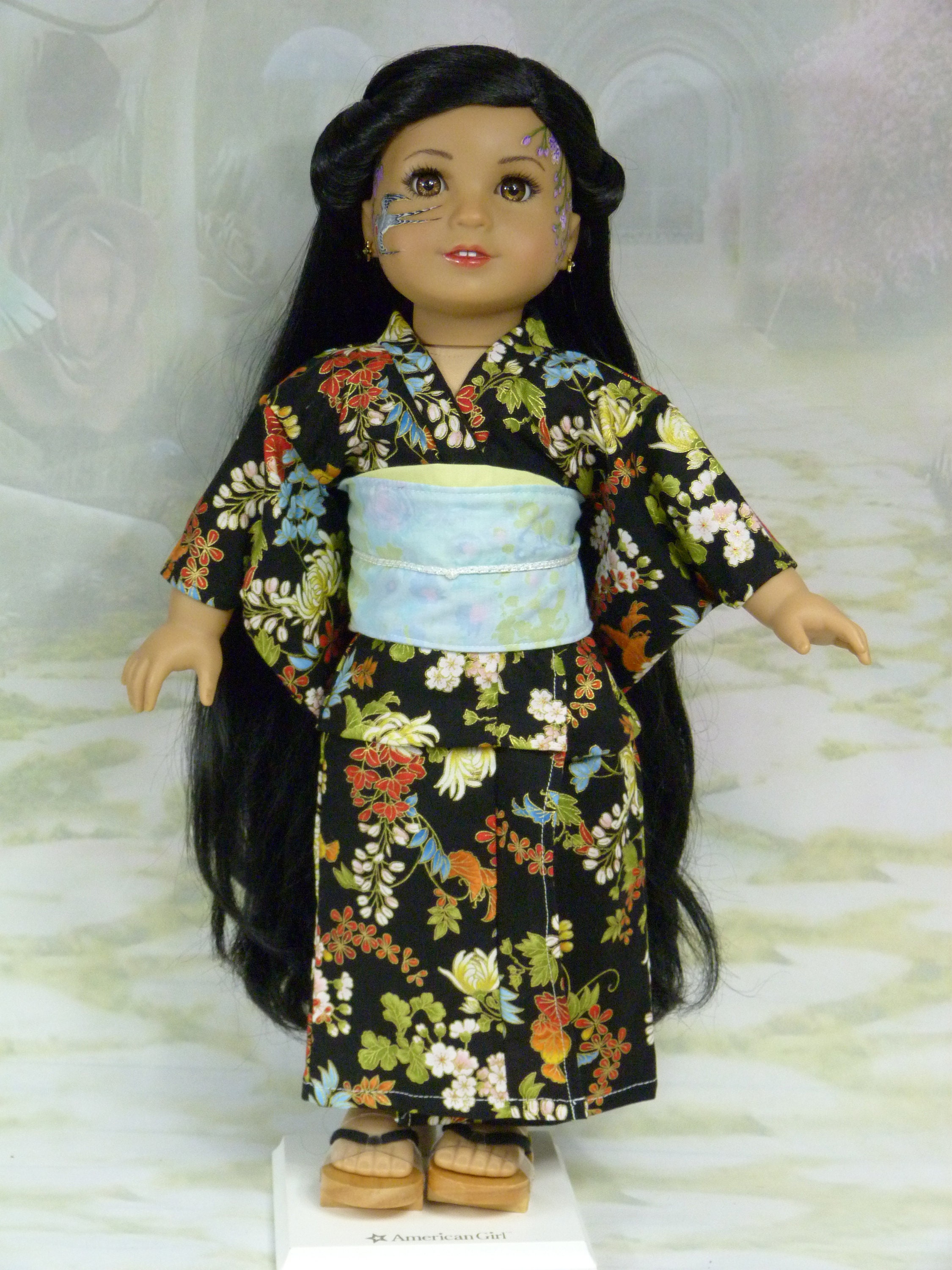 Japanese Outfit for American Girl 18 Inch Doll Clothes Etsy