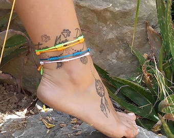 Armknöchel, 2er Pack, Knöchel armbänder, Fußarmbänder