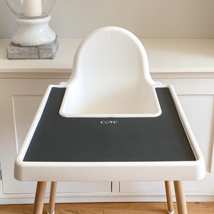 Graphite Placemat for Ikea Highchair - Antilop