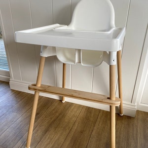 Bamboo Leg Wraps for IKEA Antilop Highchair