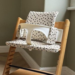 Wipeable Cushion the Stokke Tripp Trapp Highchair - Choc Chip