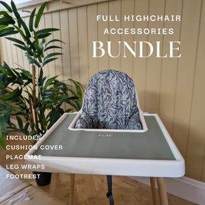 Full IKEA Highchair Set - Willow Bundle