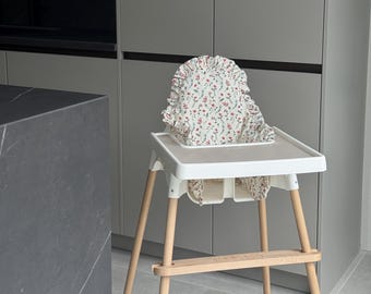 Bloom Ruffles-kussen voor de Antilop IKEA kinderstoel