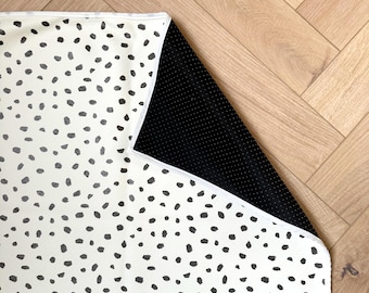 Wipeable Recyclable Splash Mat - Dalmatian
