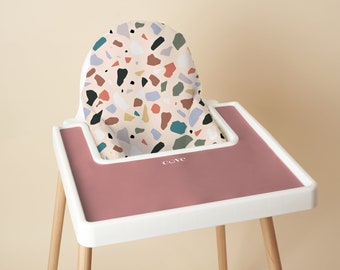Wipeable Cushion for the Antilop IKEA Highchair - Tutti Fruiti print