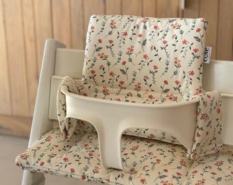 Wipeable Cushion the Stokke Tripp Trapp Highchair - Bloom