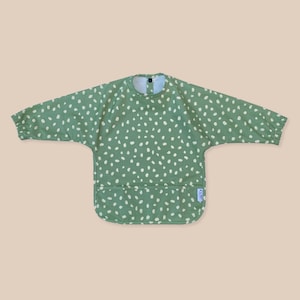 Long Sleeved Bib - Elderflower