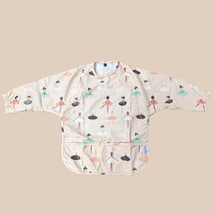 Long Sleeved Bib - Ballerina