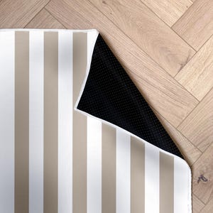 Wipeable Cushion the Stokke Tripp Trapp Highchair - Dove Stripes image 11