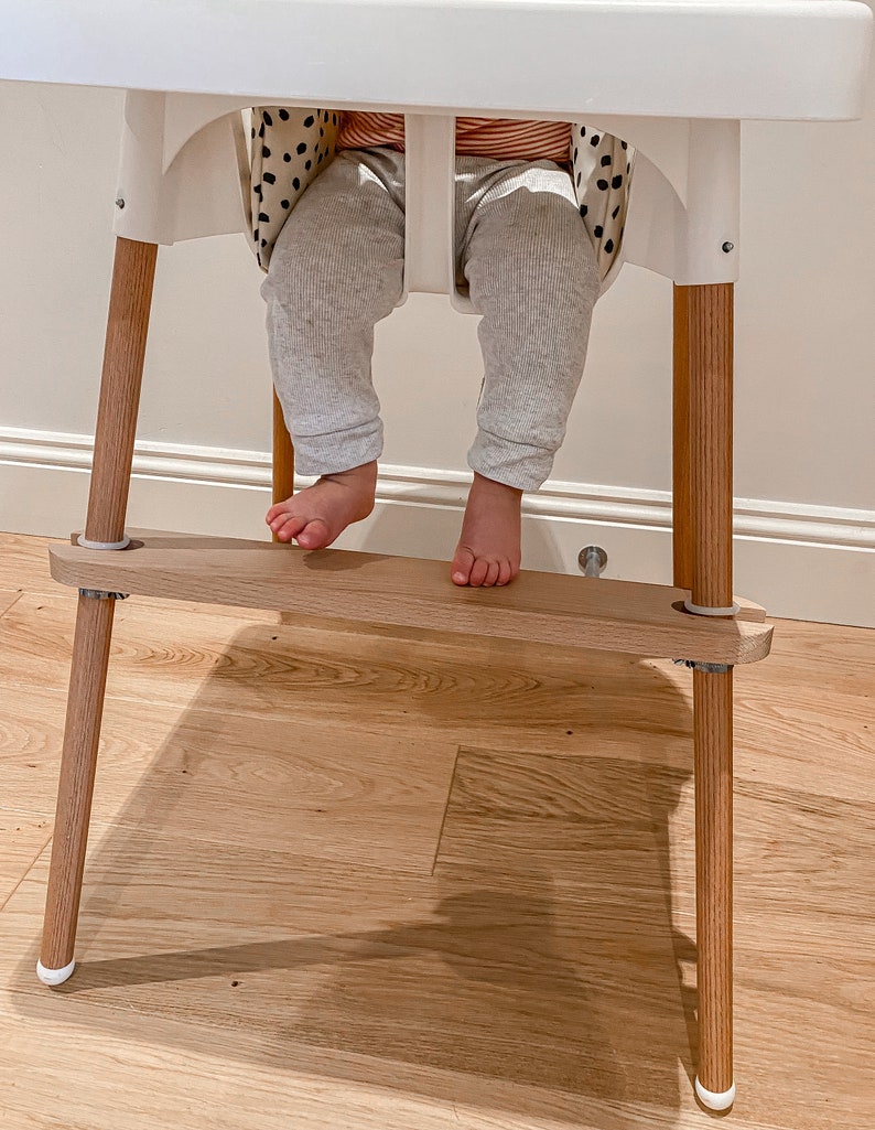 Adjustable Wood Footrest for IKEA Antilop Highchair Made in Etsy