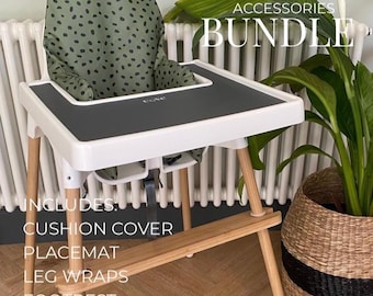 Full IKEA Highchair Set - Cactus print