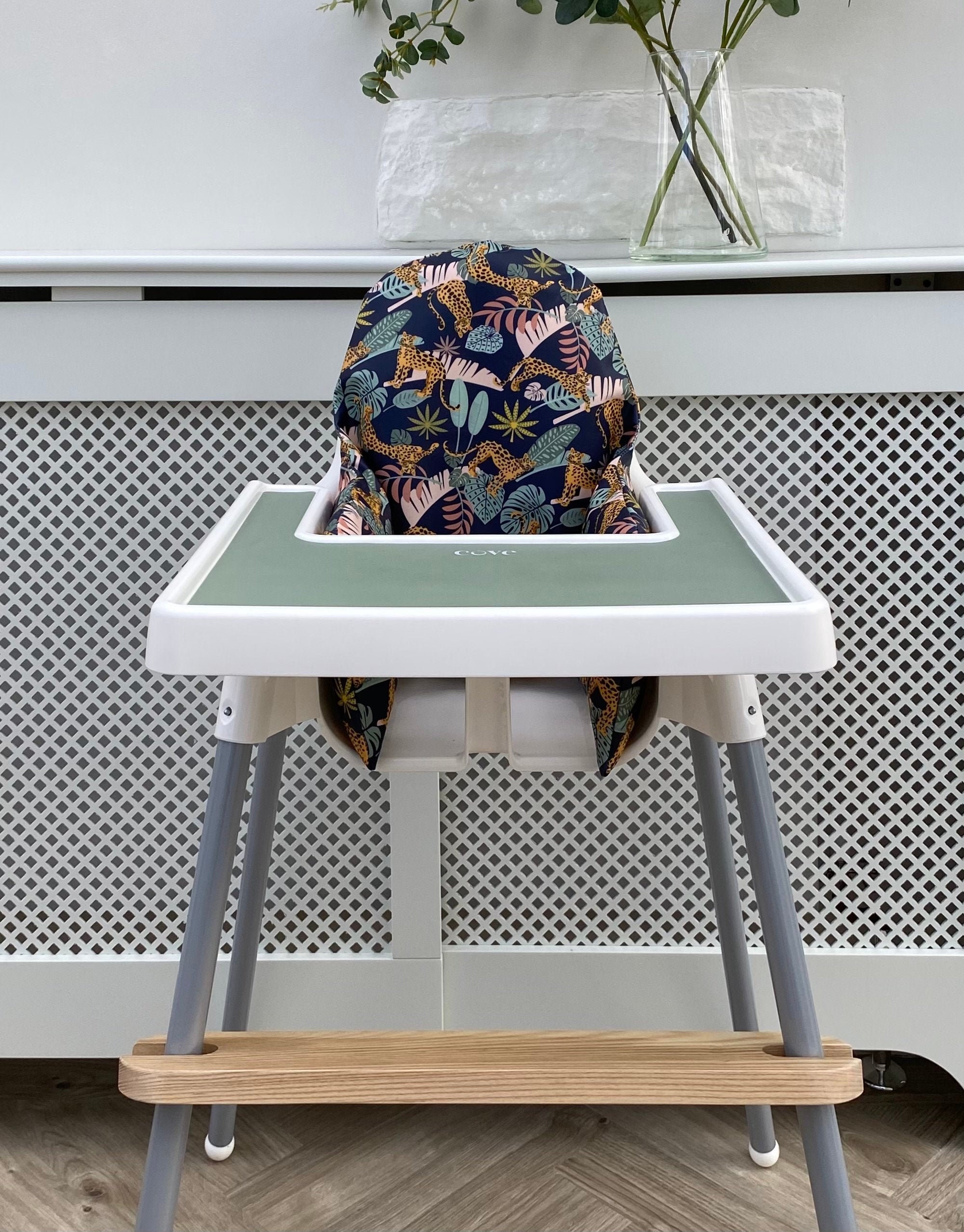 Wipeable Cushion Antilop IKEA Highchair Midnight Safari Etsy