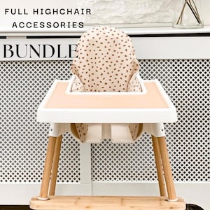 Full IKEA Highchair Set - Warm Sand Bundle