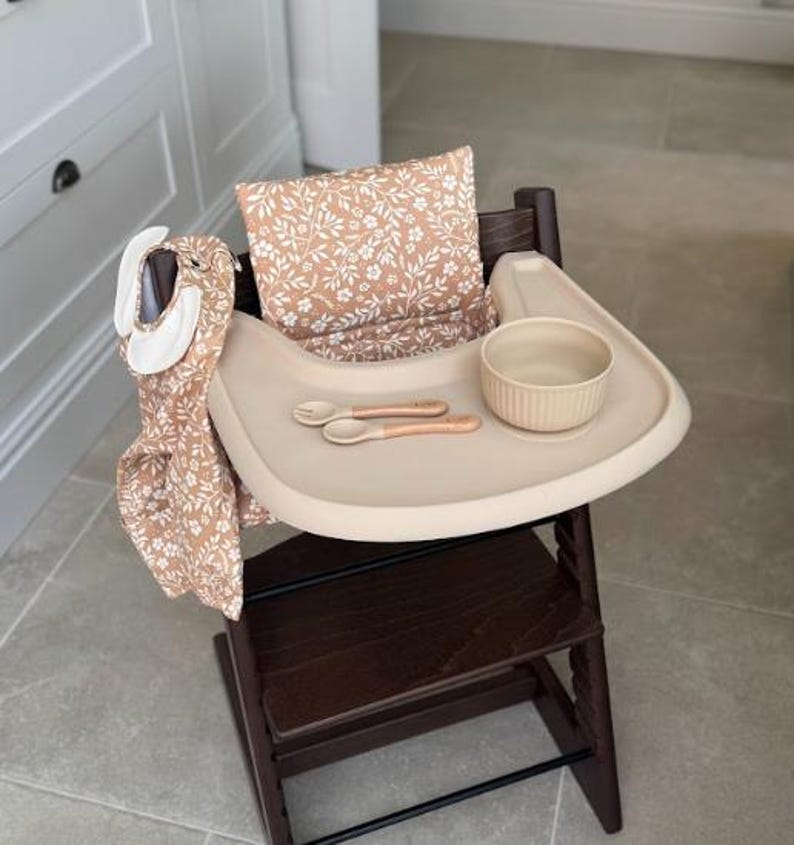 Babyccino Silicone Full Cover Placemat for Stokke Tripp Trapp Highchair image 7