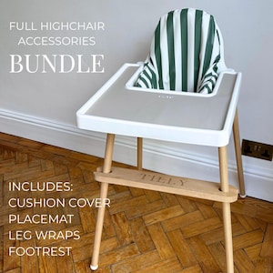 Full IKEA Highchair Set - Forest Bundle