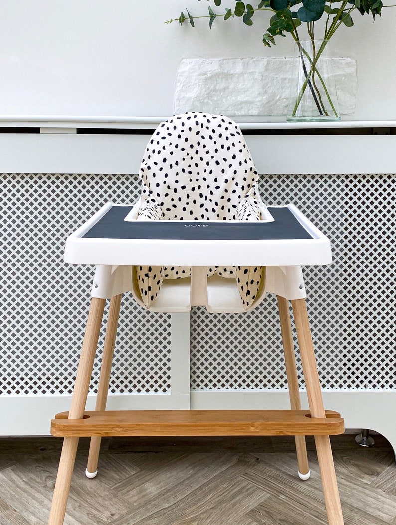 Wipeable Cushion for the Antilop IKEA Highchair Dalmatian Etsy