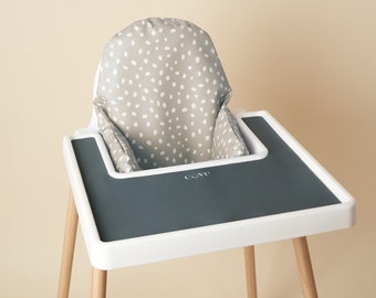 Wipeable Cushion for IKEA Antilop Highchair - Mushroom Dalmatian